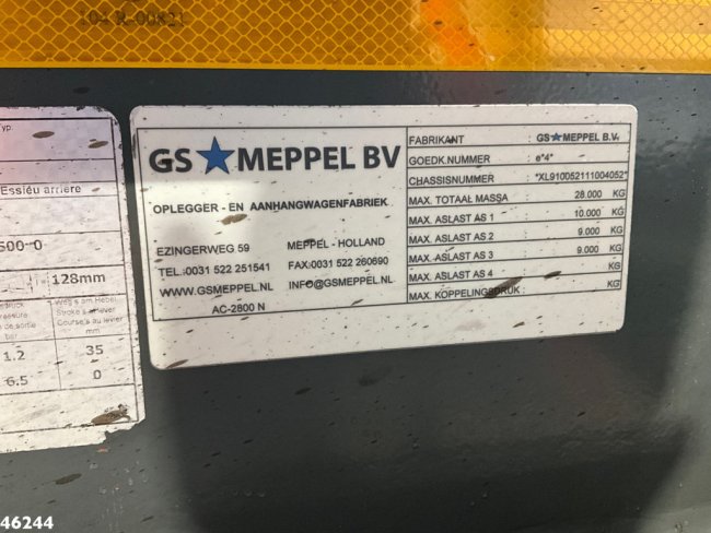 GS Meppel  3-assige containeraanhangwagen (8)