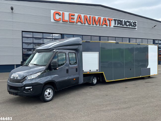 Iveco  Daily 50C21 + Kuiper KPRO54 gesloten laadbak BE-Combi Just 31.119 km! (1)