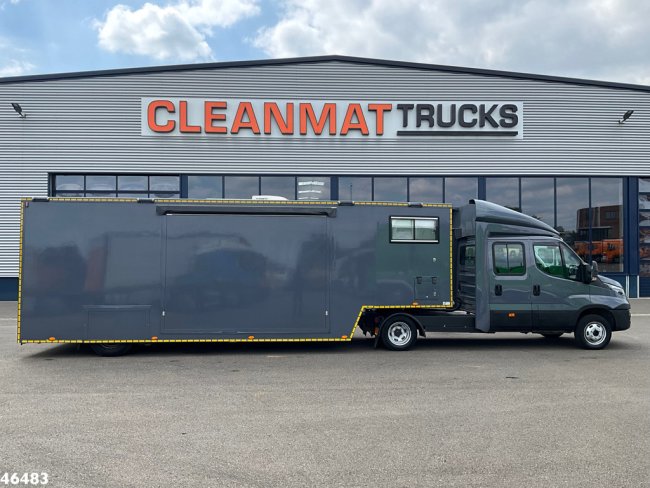 Iveco  Daily 50C21 + Kuiper KPRO54 gesloten laadbak BE-Combi Just 31.119 km! (3)