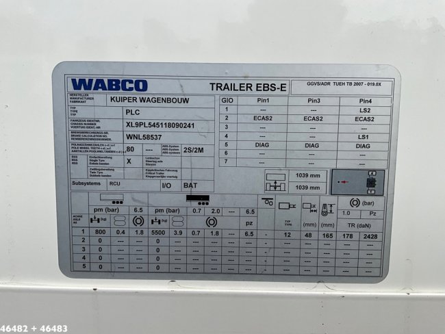 Iveco  Daily 50C21 + Kuiper KPRO54 gesloten laadbak BE-Combi Just 31.119 km! (26)