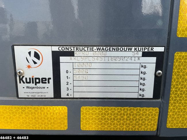 Iveco  Daily 50C21 + Kuiper KPRO54 gesloten laadbak BE-Combi Just 31.119 km! (29)