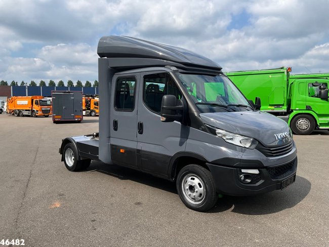 Iveco  Daily 50C21 + Kuiper KPRO54 gesloten laadbak BE-Combi Just 31.119 km! (39)