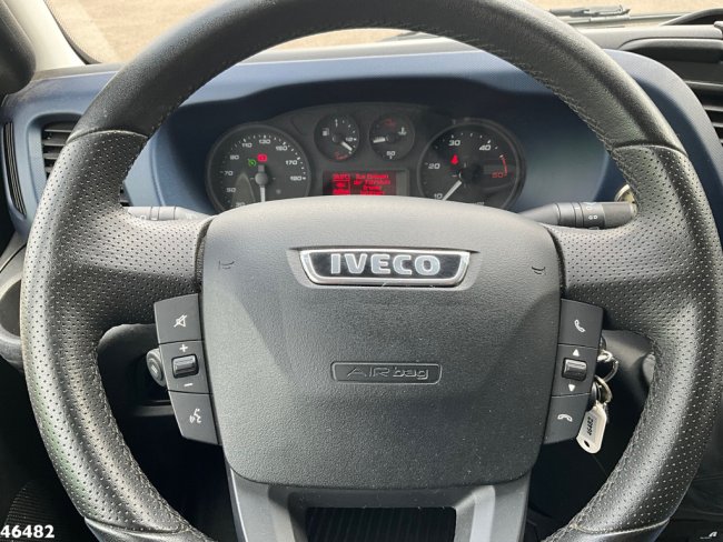 Iveco  Daily 50C21 + Kuiper KPRO54 gesloten laadbak BE-Combi Just 31.119 km! (40)