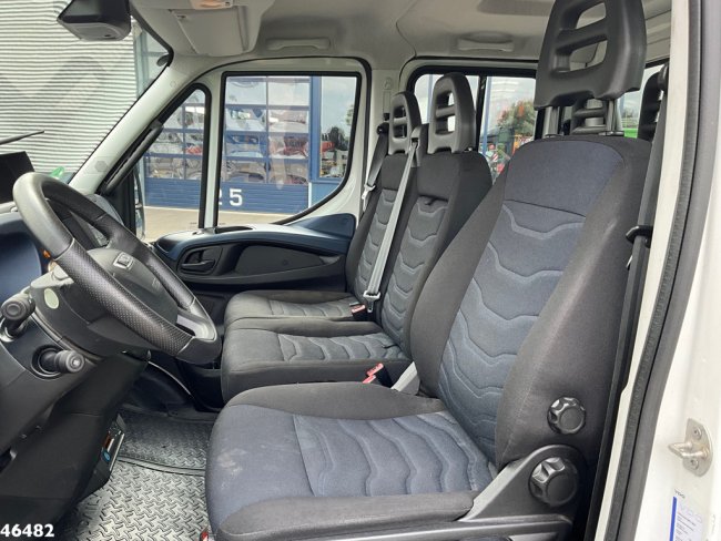Iveco  Daily 50C21 + Kuiper KPRO54 gesloten laadbak BE-Combi Just 31.119 km! (45)