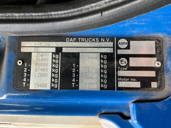 DAF  FAG CF 290 Euro 6 VDK 22m³ (17)