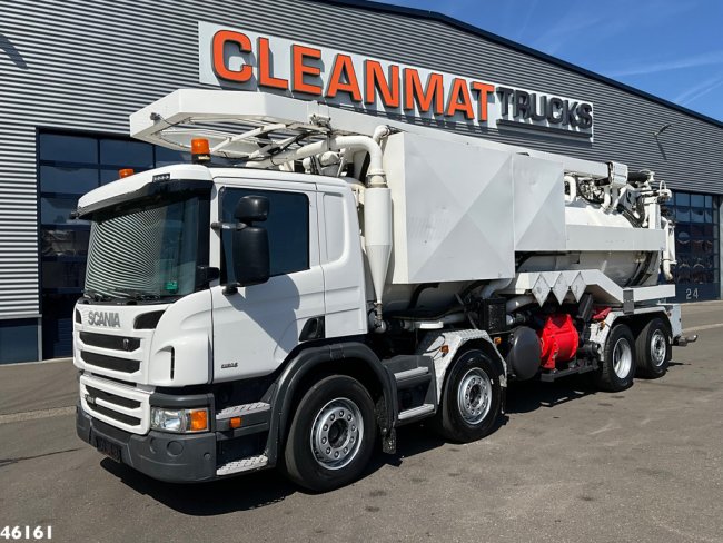Scania  P 450 8x4 Euro 6 Hvidtved Larsen 15m³ Combi (1)