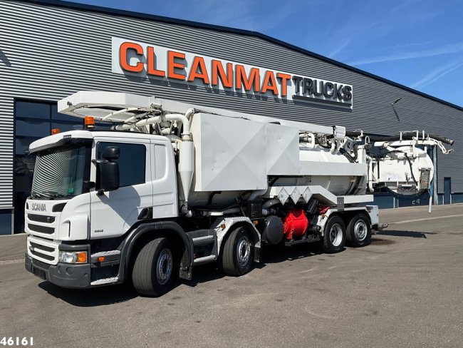 Scania  P 450 8x4 Euro 6 Hvidtved Larsen 15m³ Combi (2)