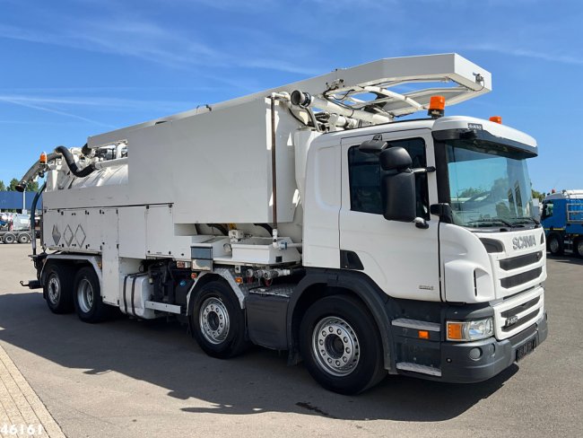 Scania  P 450 8x4 Euro 6 Hvidtved Larsen 15m³ Combi (6)