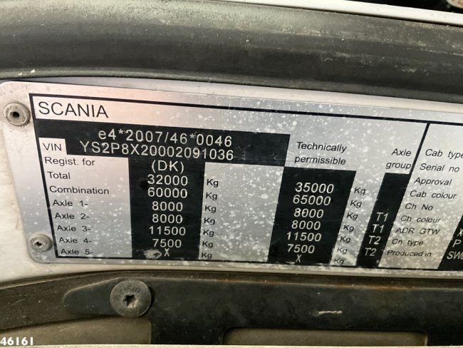 Scania  P 450 8x4 Euro 6 Hvidtved Larsen 15m³ Combi (27)