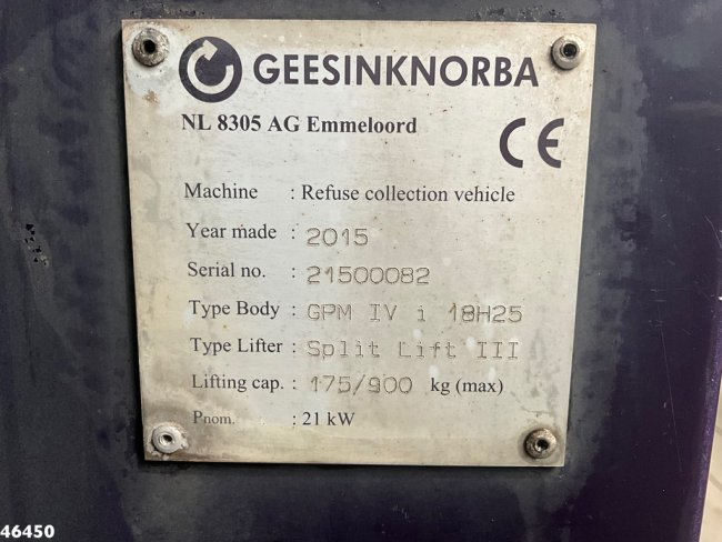 DAF  FAN CF 290 Geesink 18m³ Just 165.848 km! (22)