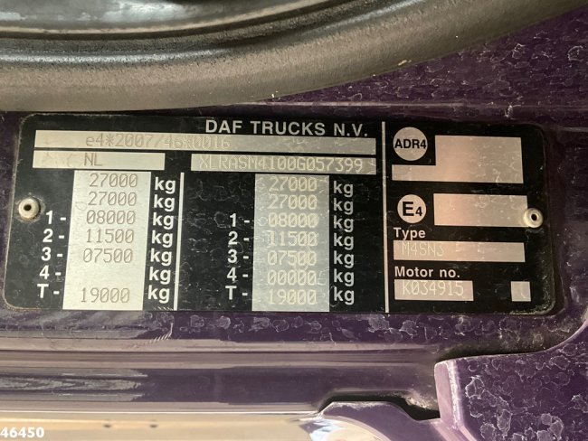 DAF  FAN CF 290 Geesink 18m³ Just 165.848 km! (23)