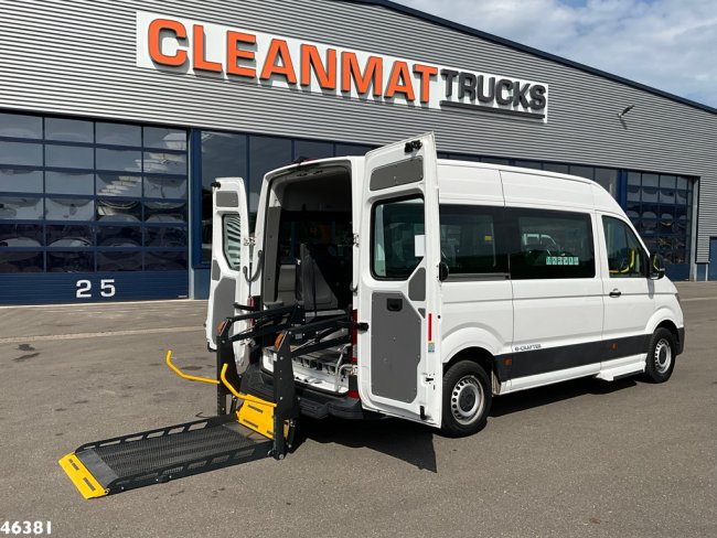 Volkswagen E-Crafter 100% Elektrisch 9 persoon + 2 rolstoelvervoer  (0)