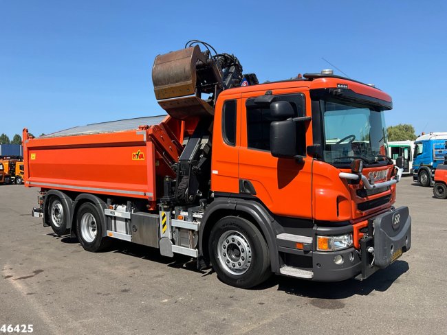 Scania  P 320 HMF 14 Tonmeter Z-kraan Just 227.472 km! (3)