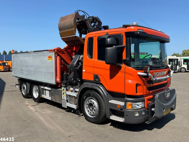 Scania  P 320 HMF 14 Tonmeter Z-kraan Just 227.472 km! (4)