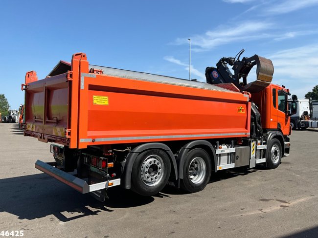 Scania  P 320 HMF 14 Tonmeter Z-kraan Just 227.472 km! (5)