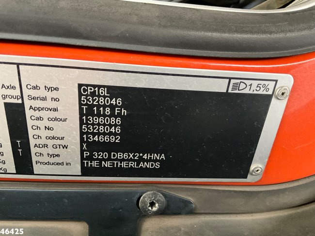 Scania  P 320 HMF 14 Tonmeter Z-kraan Just 227.472 km! (25)