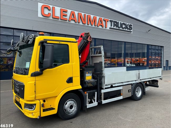 MAN  TGL 12.220 Euro 6 Palfinger 7 Tonmeter laadkraan Just 124.191 km! (1)