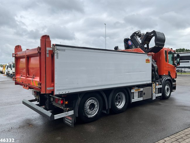 Scania  P 320 HMF 14 Tonmeter Z-kraan Just 199.760 km! (5)