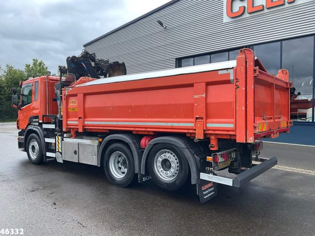 Scania  P 320 HMF 14 Tonmeter Z-kraan Just 199.760 km! (6)