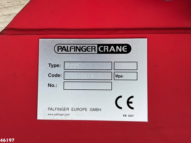 DAF  FAN 75 CF 310 Euro 5 Palfinger 36 Tonmeter laadkraan + Fly jib (28)
