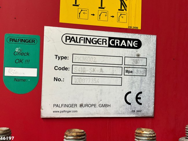DAF  FAN 75 CF 310 Euro 5 Palfinger 36 Tonmeter laadkraan + Fly jib (29)