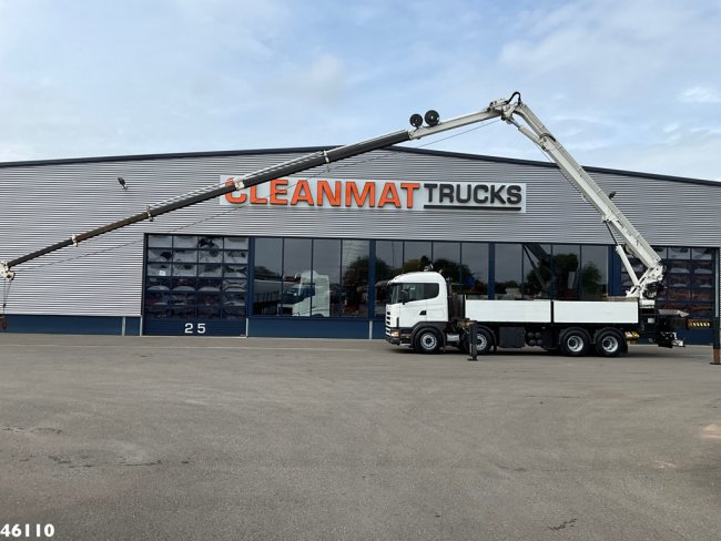 Scania  R 144 8x4 Retarder MKG 55 Tonmeter Dachdecker Kran (0)