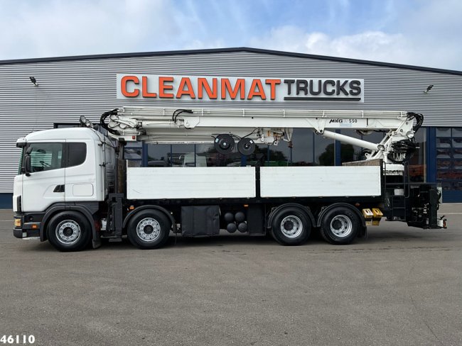 Scania  R 144 8x4 Retarder MKG 55 Tonmeter Dachdecker Kran (4)