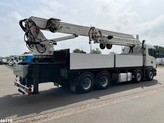 Scania  R 144 8x4 Retarder MKG 55 Tonmeter Dachdecker Kran (8)