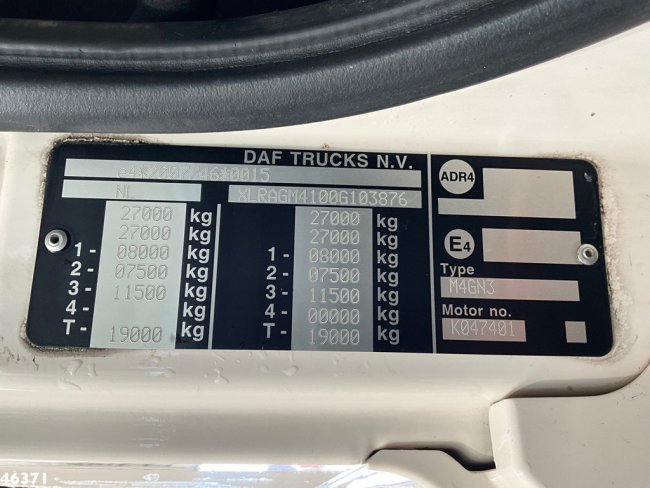 DAF  FAG CF 290 Euro 6 Zoeller 17m³ Just 176.816 km ! (23)