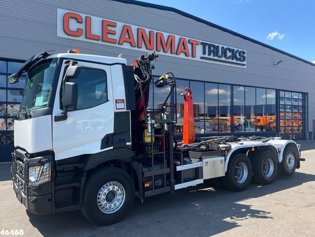 Renault  C 460 Euro 6 8x4 Palfinger 19 Tonmeter laadkraan (1)