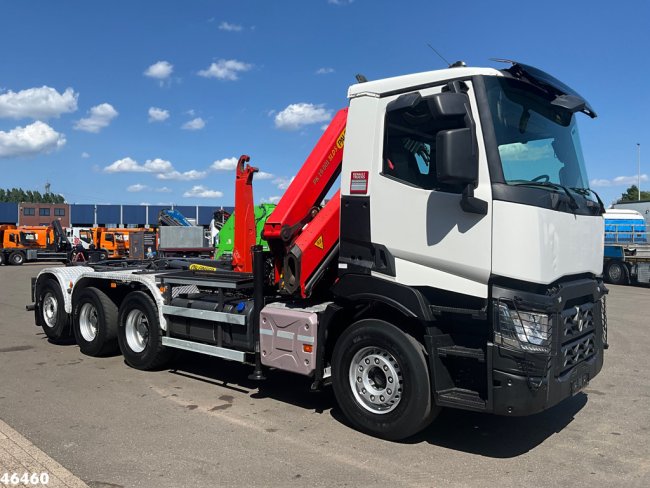 Renault  C 460 Euro 6 8x4 Palfinger 19 Tonmeter laadkraan (2)