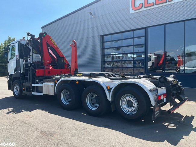 Renault  C 460 Euro 6 8x4 Palfinger 19 Tonmeter laadkraan (4)