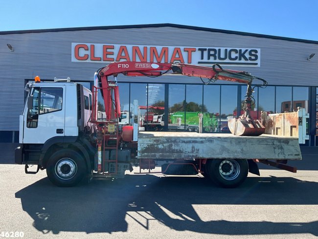 Iveco  Eurotech 190E24 Manual Full Steel Fassi 11 Tonmeter laadkraan Just 182.743 km! (9)