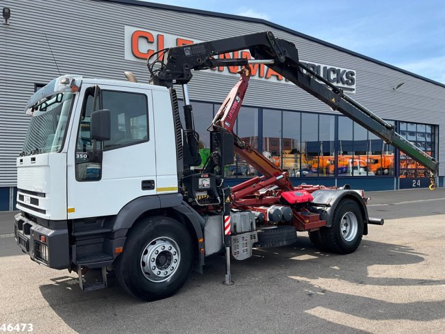 Iveco  Eurotech 190E35 Manual Full Steel Hiab 12 Tonmeter laadkraan (0)