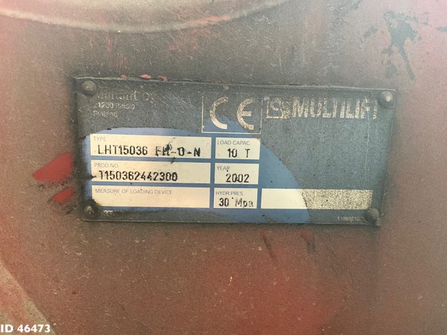 Iveco  Eurotech 190E35 Manual Full Steel Hiab 12 Tonmeter laadkraan (17)