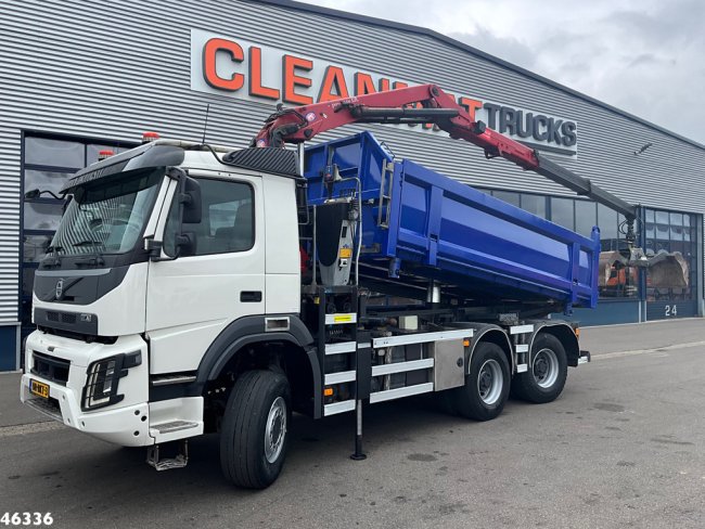 Volvo  FMX 460 6x6 Euro 6 HMF 16 Tonmeter Z-kraan (0)