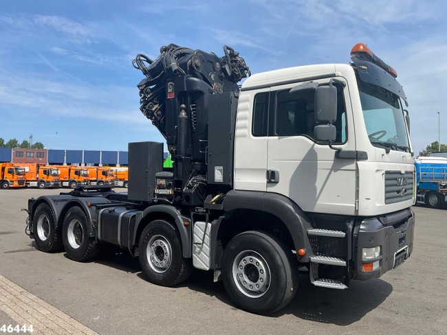MAN  TGA 41.363 8x4 Manual Full steel Hiab 80 Tonmeter laadkraan + Fly-Jib (4)