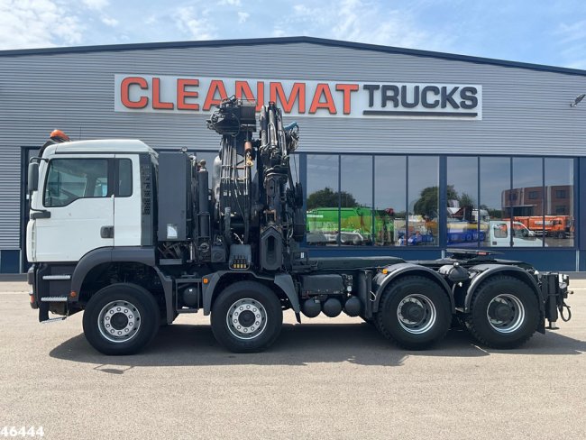 MAN  TGA 41.363 8x4 Manual Full steel Hiab 80 Tonmeter laadkraan + Fly-Jib (5)