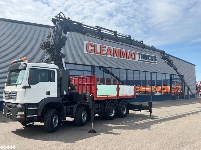 MAN  TGA 41.363 8x4 Manual Full steel Hiab 80 Tonmeter laadkraan + Fly-Jib (6)