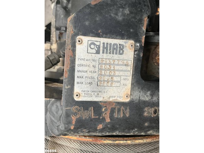 MAN  TGA 41.363 8x4 Manual Full steel Hiab 80 Tonmeter laadkraan + Fly-Jib (34)