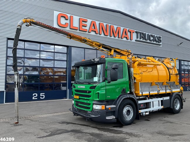 Scania  P 320 Euro 6 Bekker LaGram 8m³ kolkenzuiger (0)