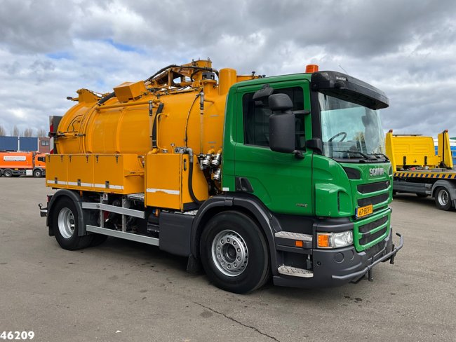 Scania  P 320 Euro 6 Bekker LaGram 8m³ kolkenzuiger (4)
