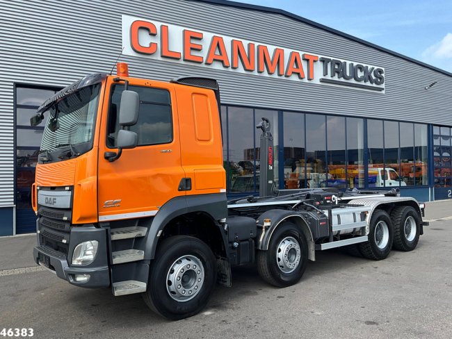DAF  FAD CF 460 8x4 Euro 6 Multilift 26 Ton haakarmsysteem (1)