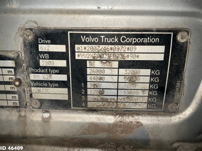 Volvo  FM 420 Euro 6 AJK 20 Ton haakarmsysteem (17)