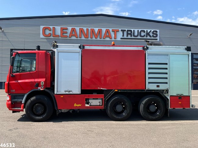 DAF  FAT 75 CF 360 6x4 ZIEGLER Brandweer / schuimbluswagen Just 78.346 km! (2)