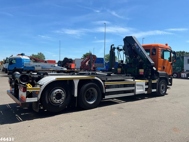 MAN  TGS 26.420 Euro 6 HMF 21 Tonmeter laadkraan Just 179.817 km! (4)