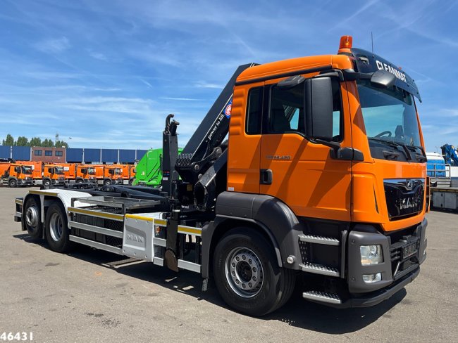MAN  TGS 26.420 Euro 6 HMF 21 Tonmeter laadkraan Just 179.817 km! (5)