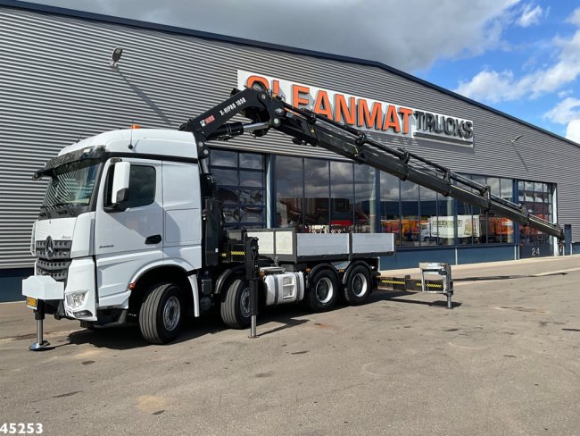 Mercedes-Benz  Arocs 3253 8x4 Hiab 105 Tonmeter laadkraan (0)