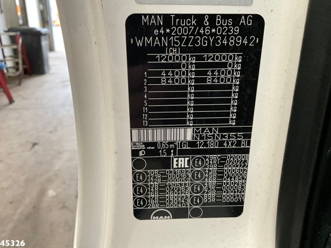 EMOSS  MAN TGL 12.180 Koel-vries opbouw 100% Elektrisch Just 133.093 km! (28)