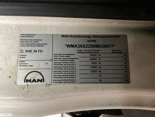 MAN  TGS 26.360 6x4 Hiab 12 Tonmeter laadkraan (21)